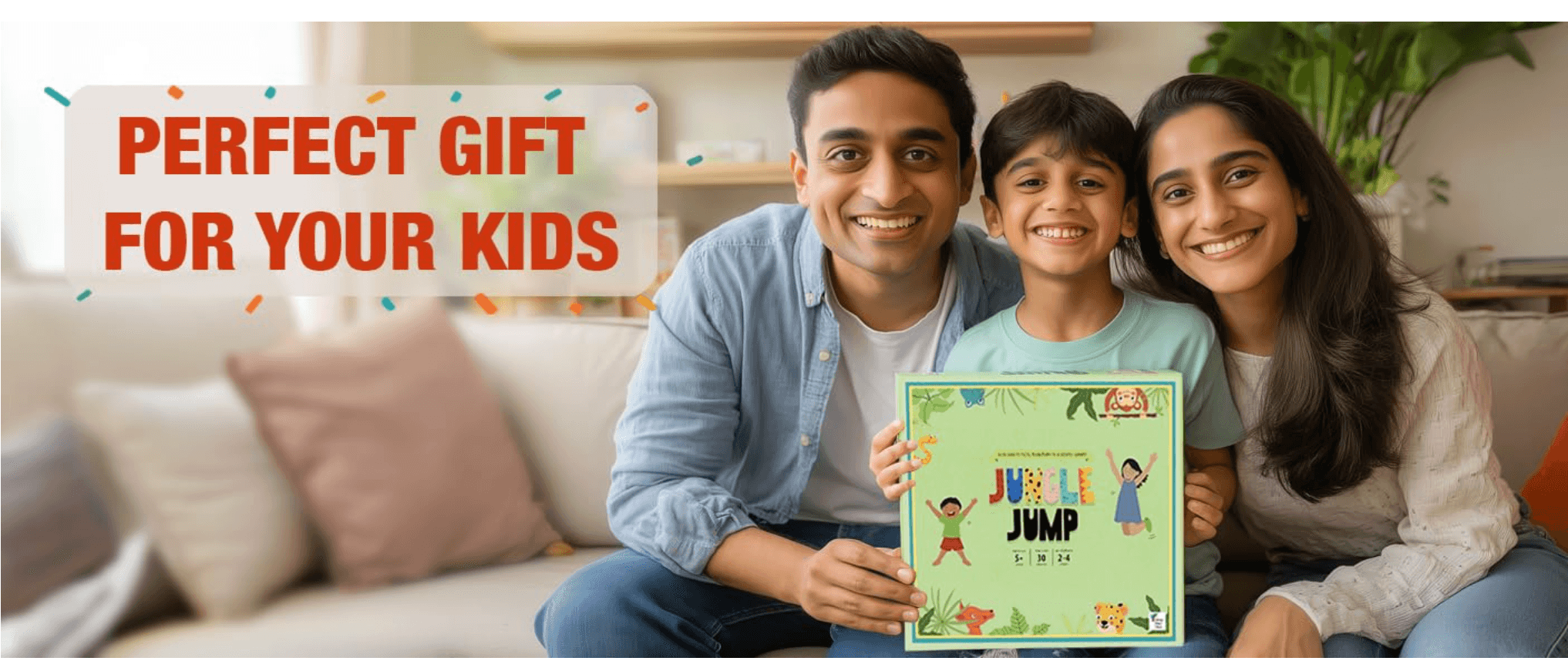 Perfect gift moments for families with Jungle Jump
